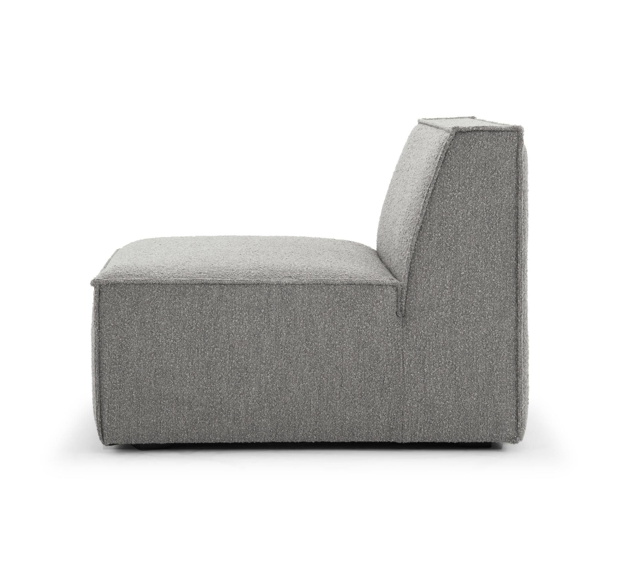 Dane 1-Sitzer Modul Bouclé Maya Warm Grey