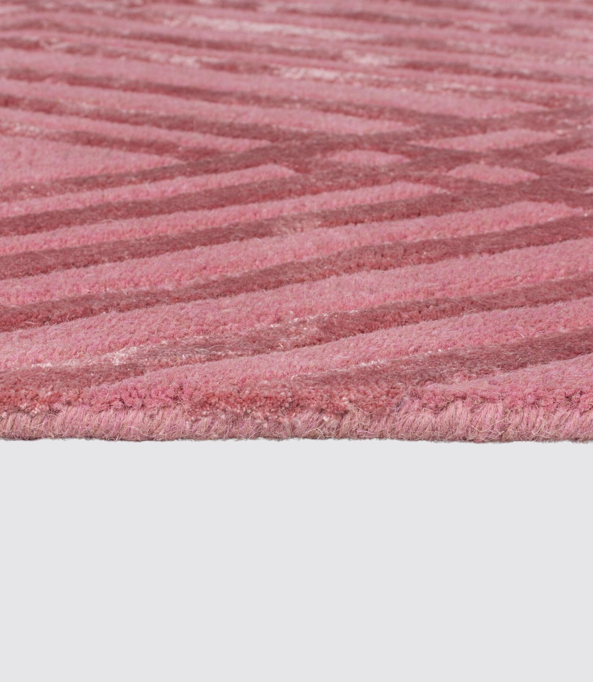 Wollmischteppich Architect Diamonds Rosé 160x230