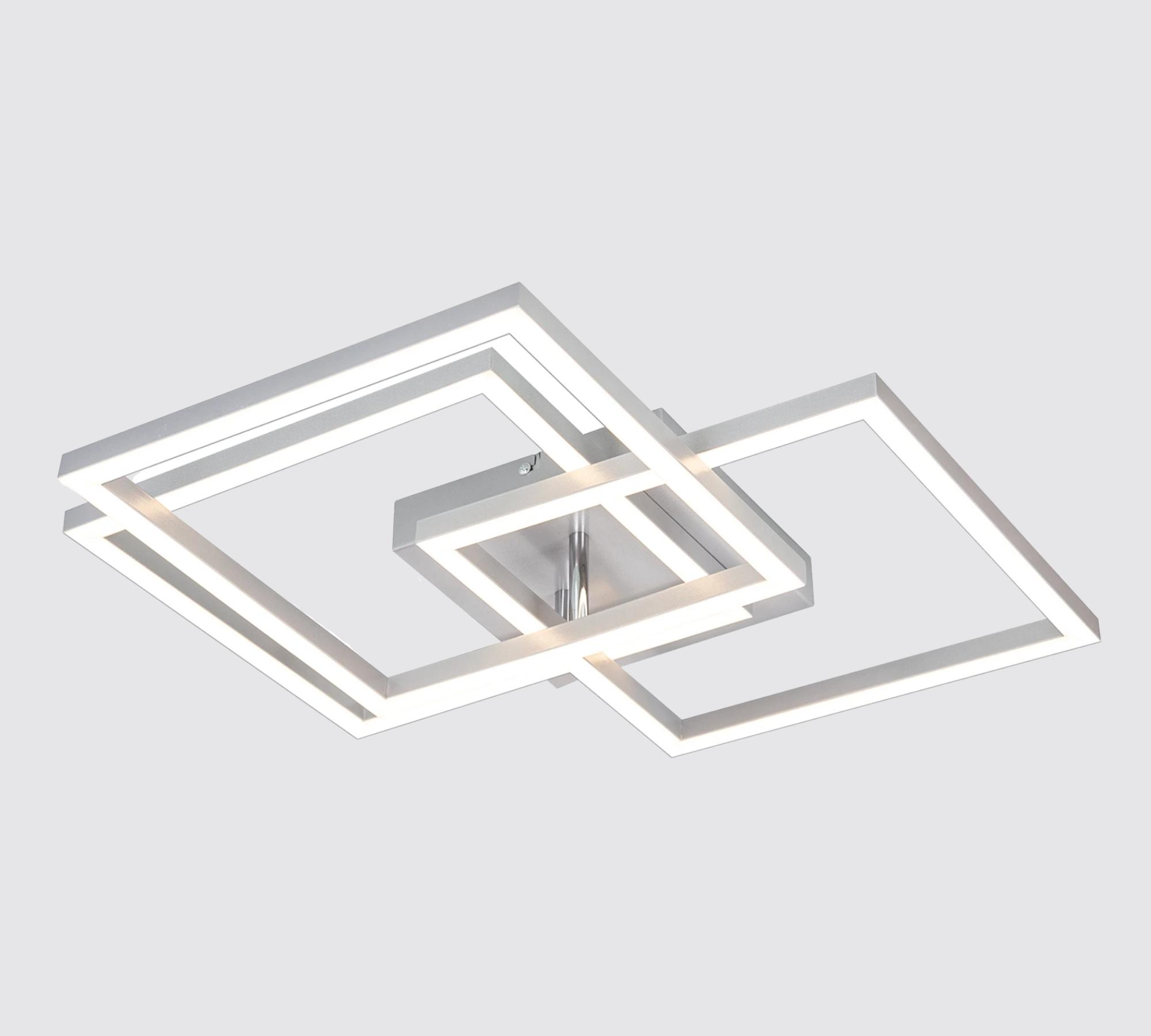 LED-Deckenleuchte in Rahmenform Weiß