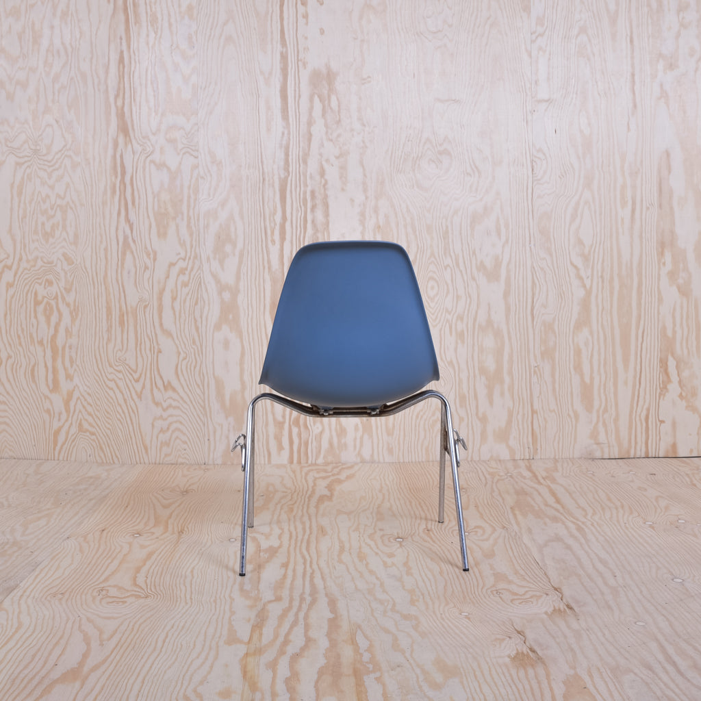 Eames DSS Plastic Side Chair Blau