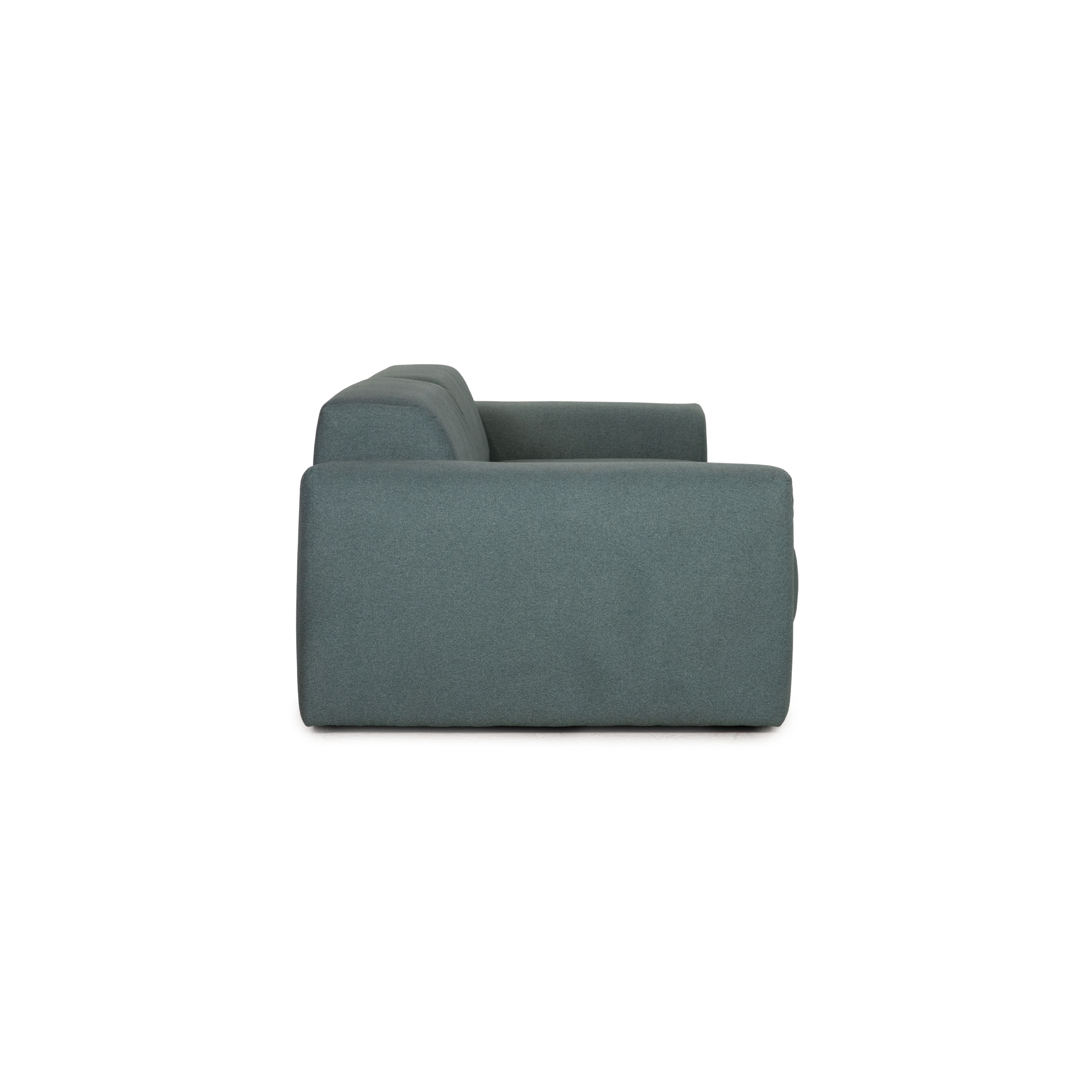 Pyllow Couch 3-Sitzer Webstoff Mint