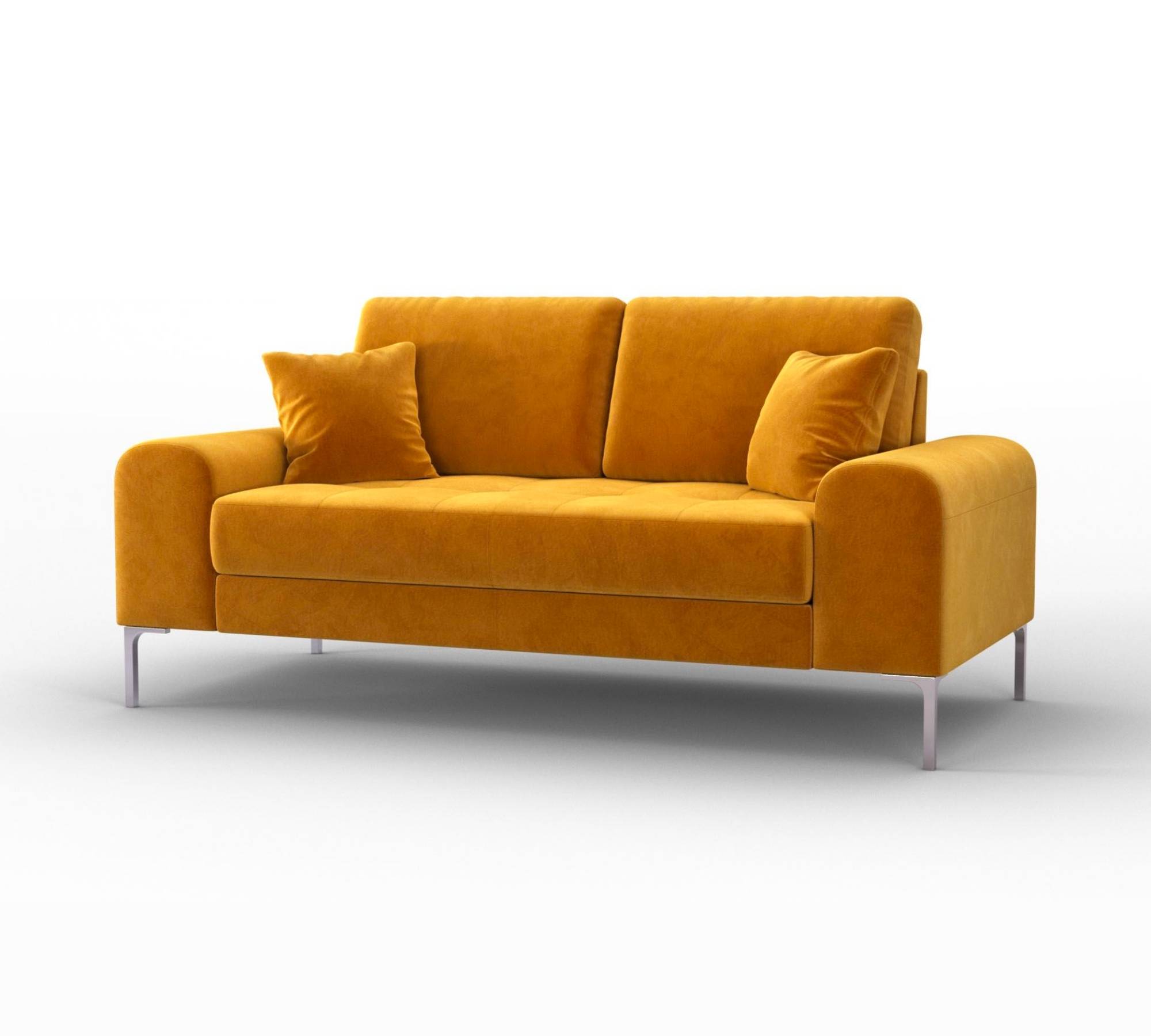 Rime 2-Sitzer Sofa Samt Gold