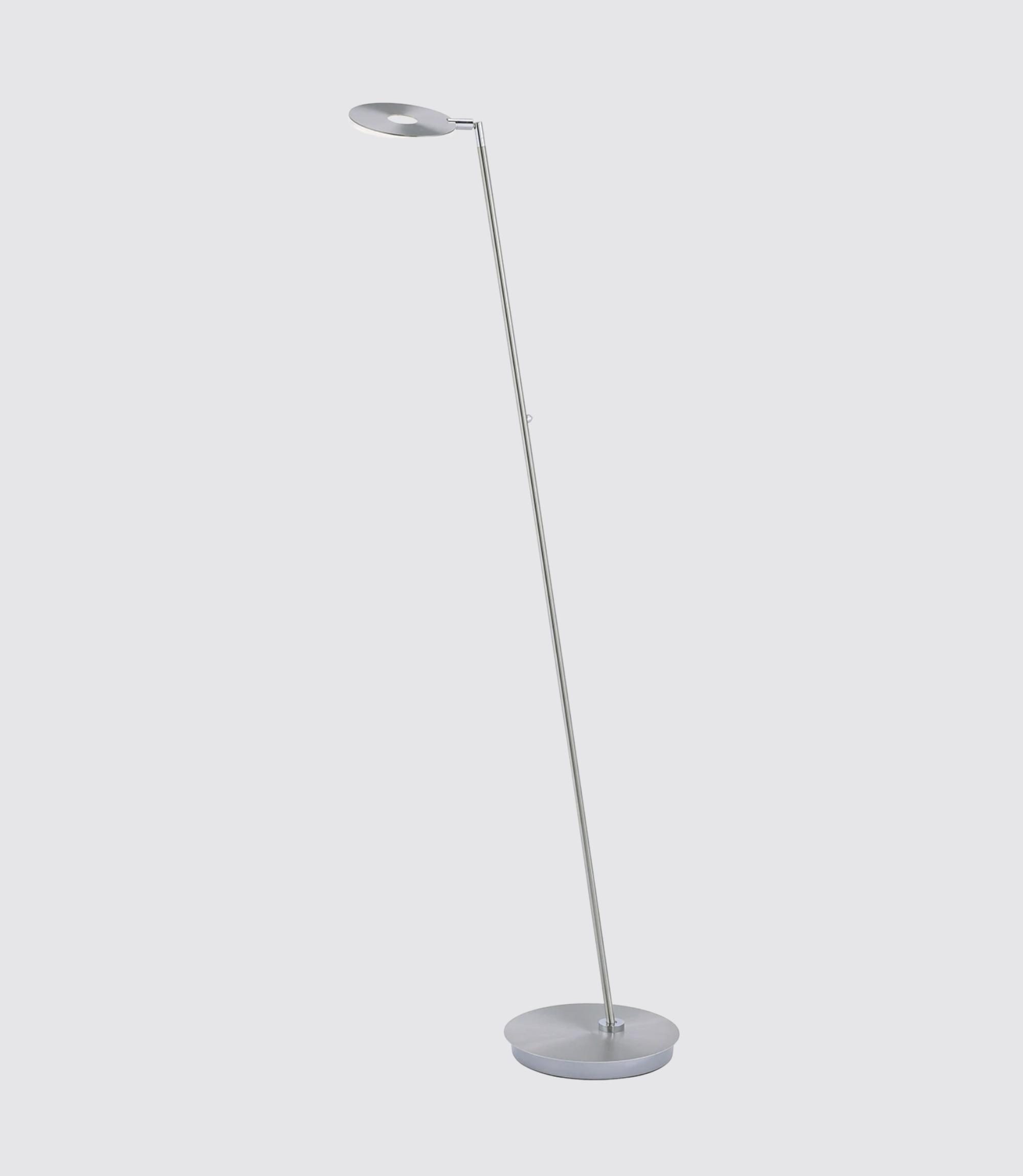 LED-Stehleuchte Silber
