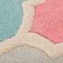 Wollteppich Rosella Handgefertigt Pink/Blau 160x230 2