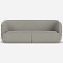 Design-Award-Winning Paula 3-Sitzer Sofa Maya Warm Grey 0