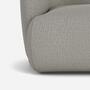 Design-Award-Winning Paula 3-Sitzer Sofa Maya Warm Grey 1