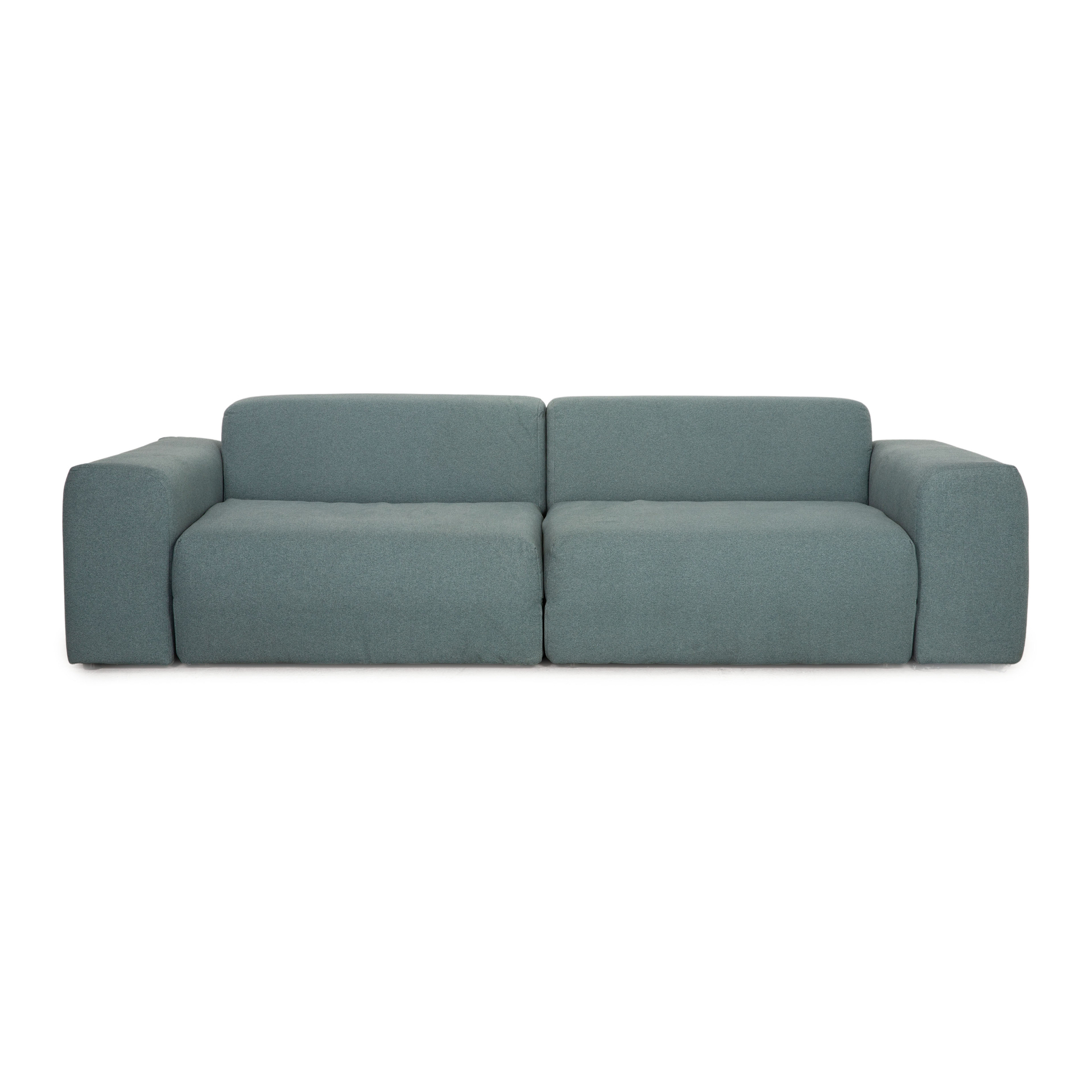 Pyllow Couch 3-Sitzer Webstoff Mint 0