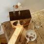 Tischlampe aus Recycling-Holz 3
