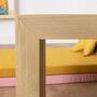 Kinderhocker Montessori aus Tannenholz Helle Holzoptik 1